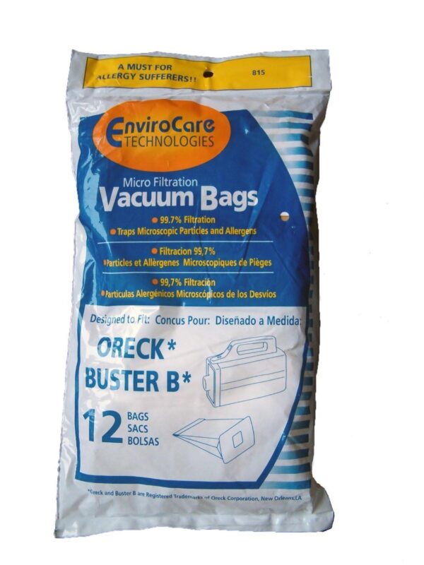 Oreck/Buster B Bags 12-packs