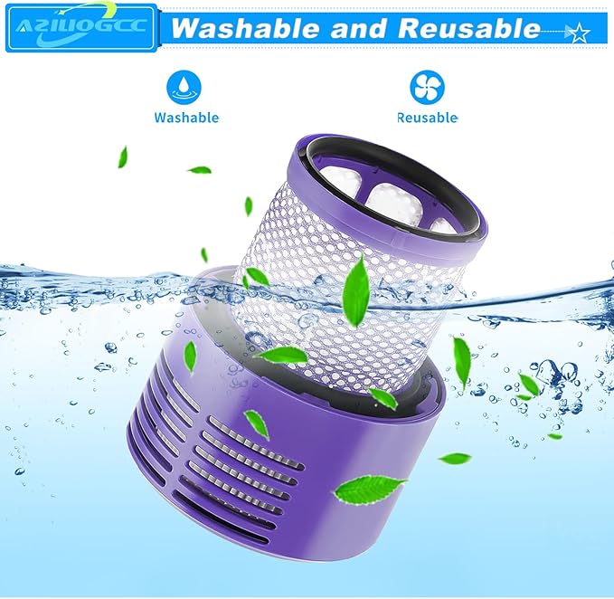 EnviroCare Replacement Vacuum Cleaner Filter Designed to Fit Dyson V10 Series