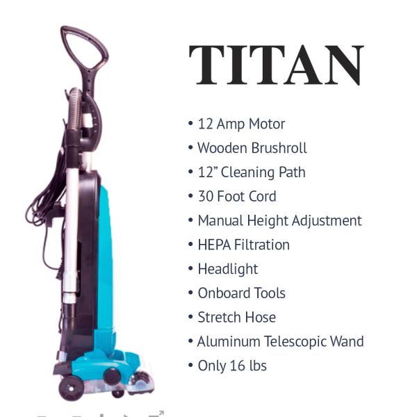 Titan T3200 Deluxe Hepa Upright Vacuum Cleaner